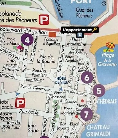 Place Malespine Proche Port Vauban 昂蒂布